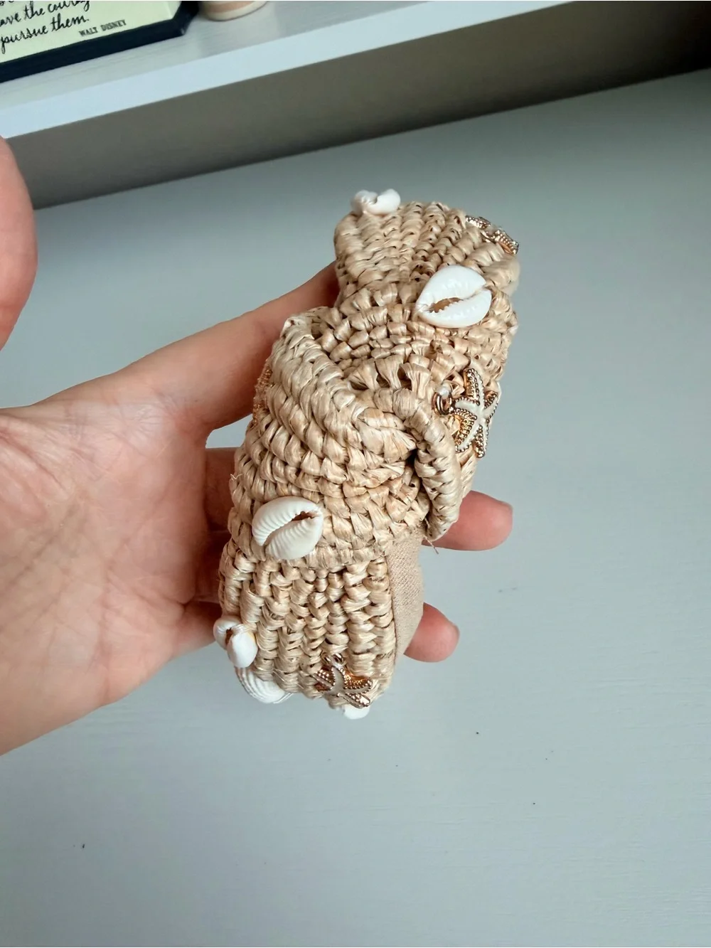 Unbranded Sea Shell Straw Headband